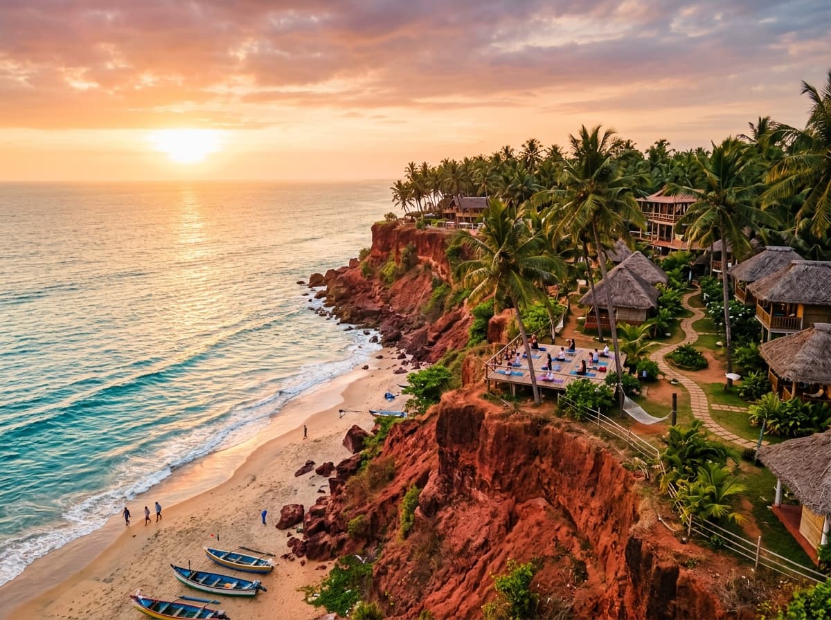 Varkala Cliff & Sea Therapy